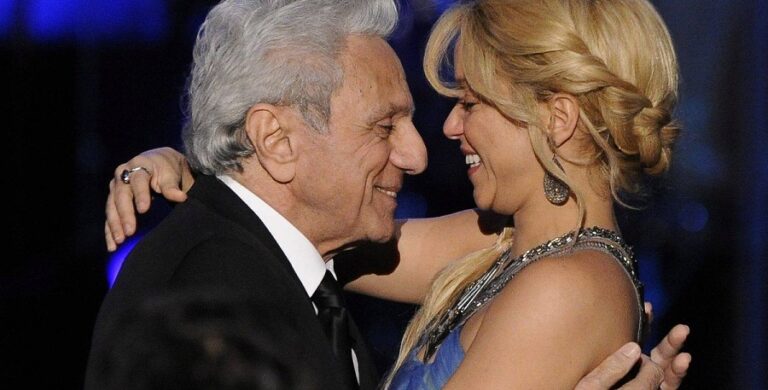 Así es la relación de Shakira con su padre