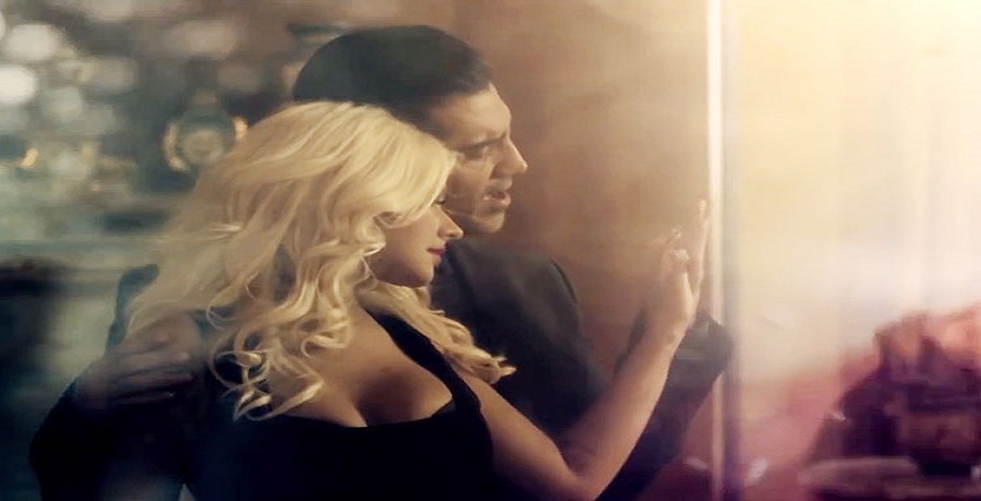 Christina Aguilera y Alejandro Fernández