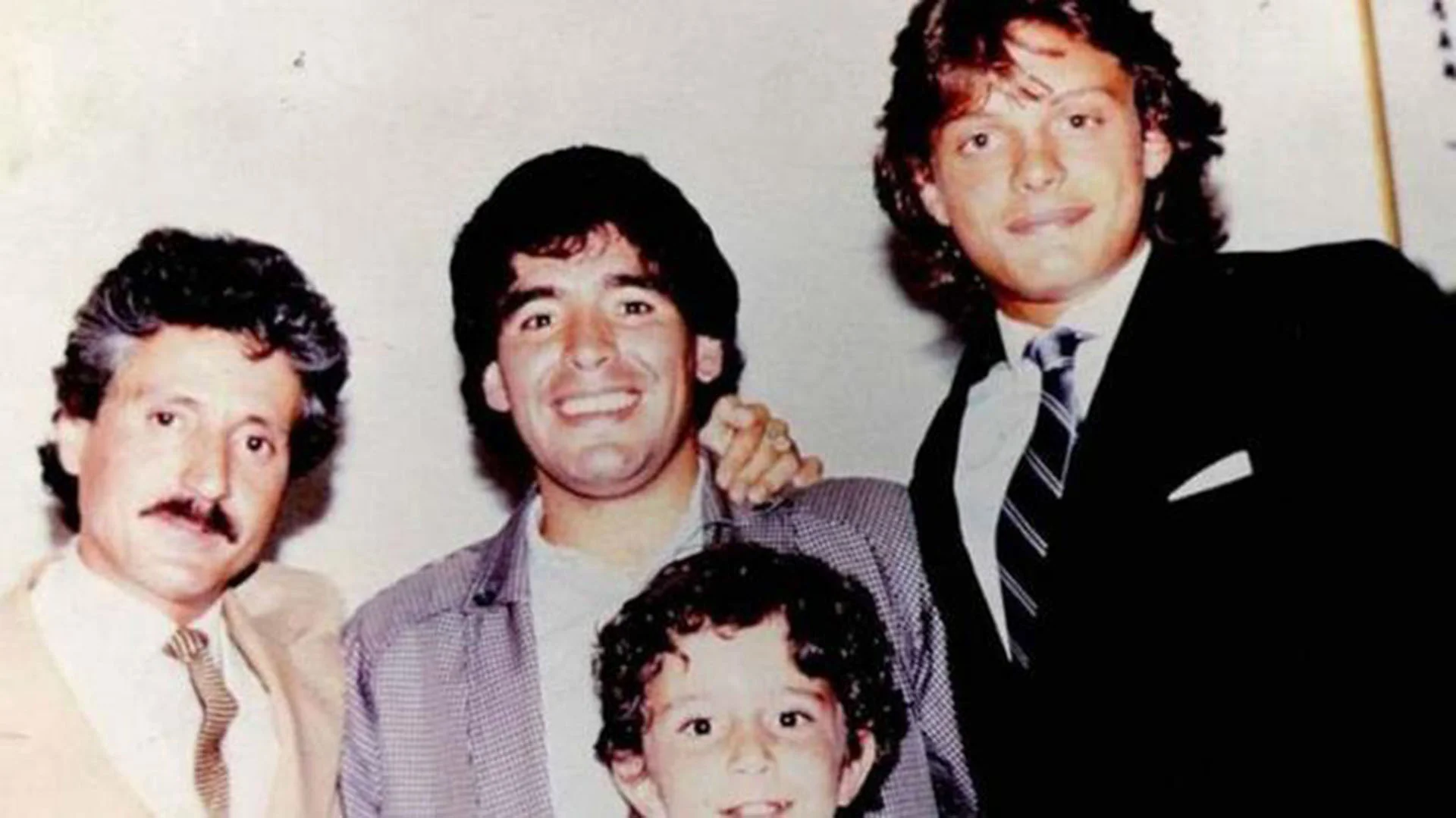 Luis Miguel y Maradona