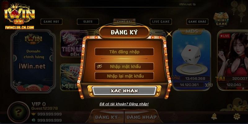 Quy trình đăng ký và đăng nhập IWIN hết sức đơn giản Quy trình đăng ký và đăng nhập IWIN hết sức đơn giản